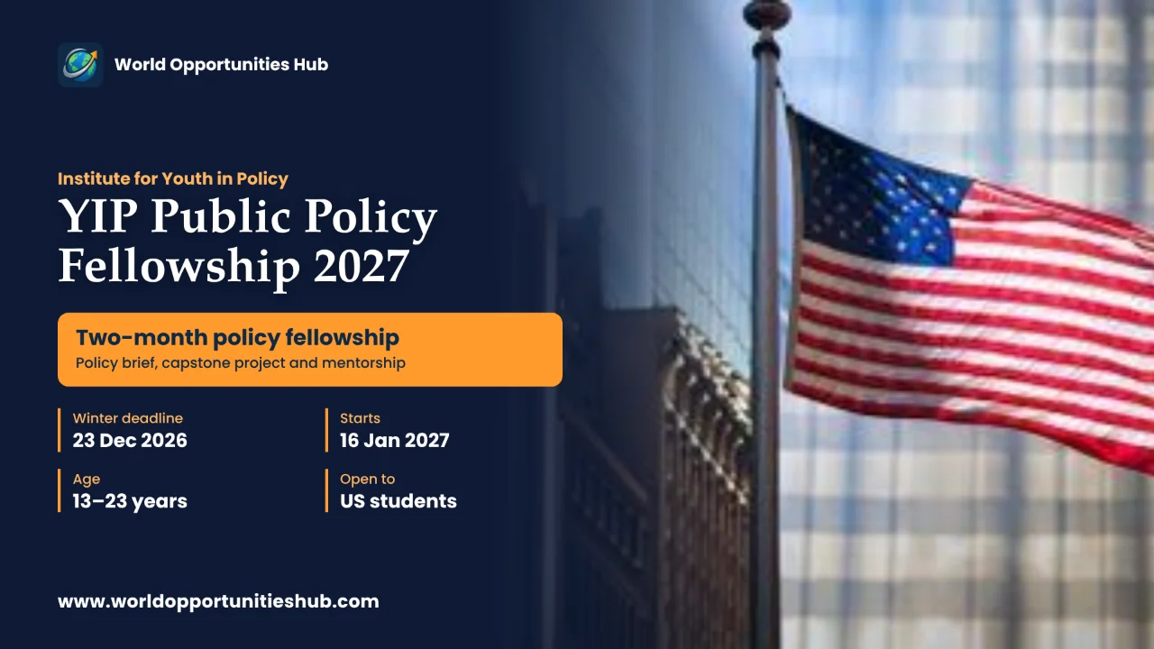 YIP Public Policy Fellowship 2027